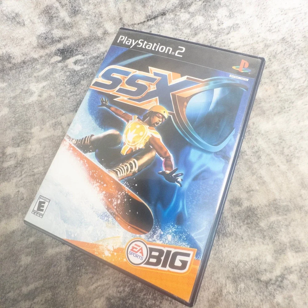 SSX PlayStation 2 PS2 EA Sports BIG Snowboarding Game 2000 Retro Classic